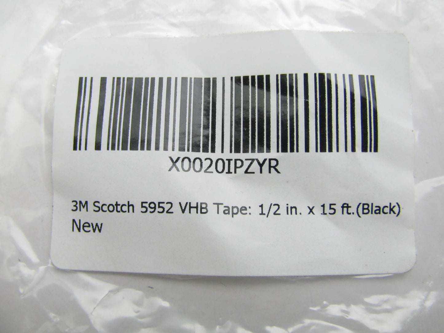 3m 5952 VHB Tape - 1/2'' X 15' Ft Long