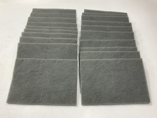 3M 64935 Scotch Brite Ultra Fine Grade 6 In. X 9 In. Hand Sanding Pads (20/Pack)