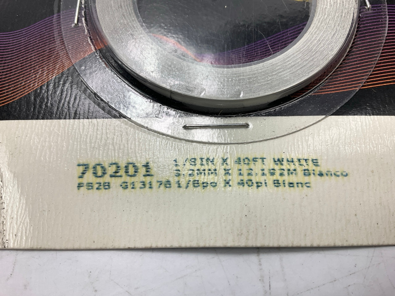 3M 70201 Scotchcal Striping Stripe Tape White, 1/8 In X 40 Feet