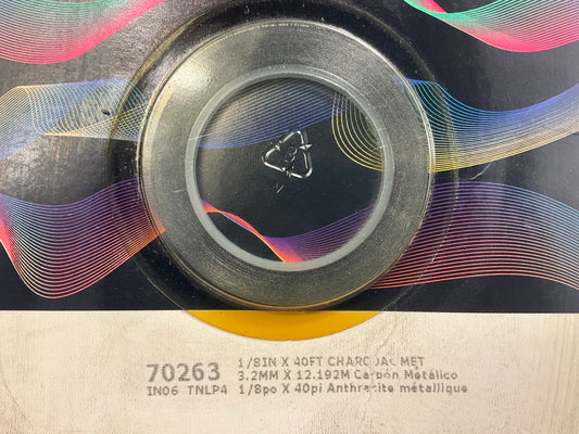 3M 70263 Scotchcal Striping Tape Single Stripe Charcoal Metallic 1/8''x40'