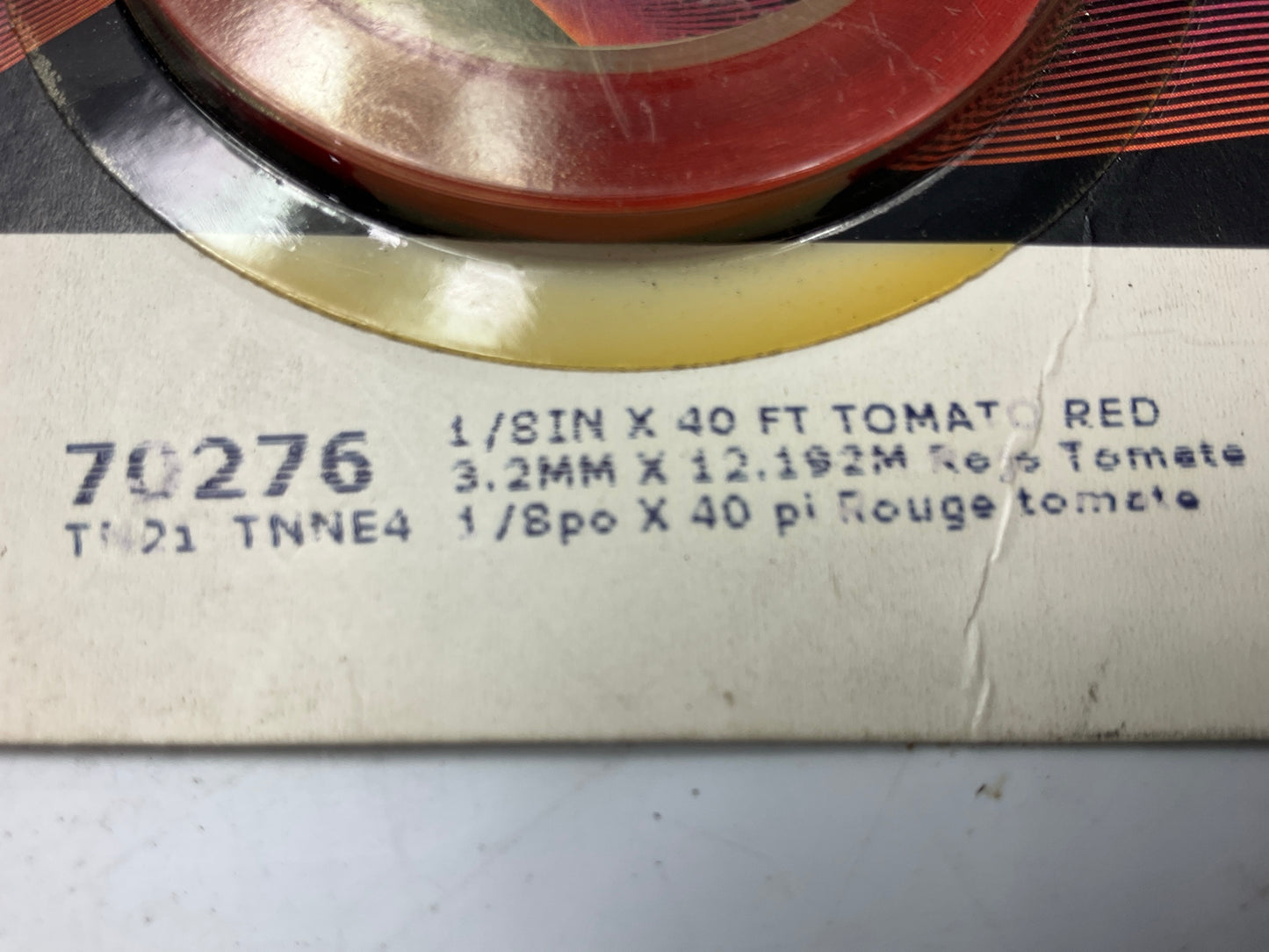 3M Scotchcal 70276 Tomato Red Striping Automotive Tape - 1/8'' X 40 Feet