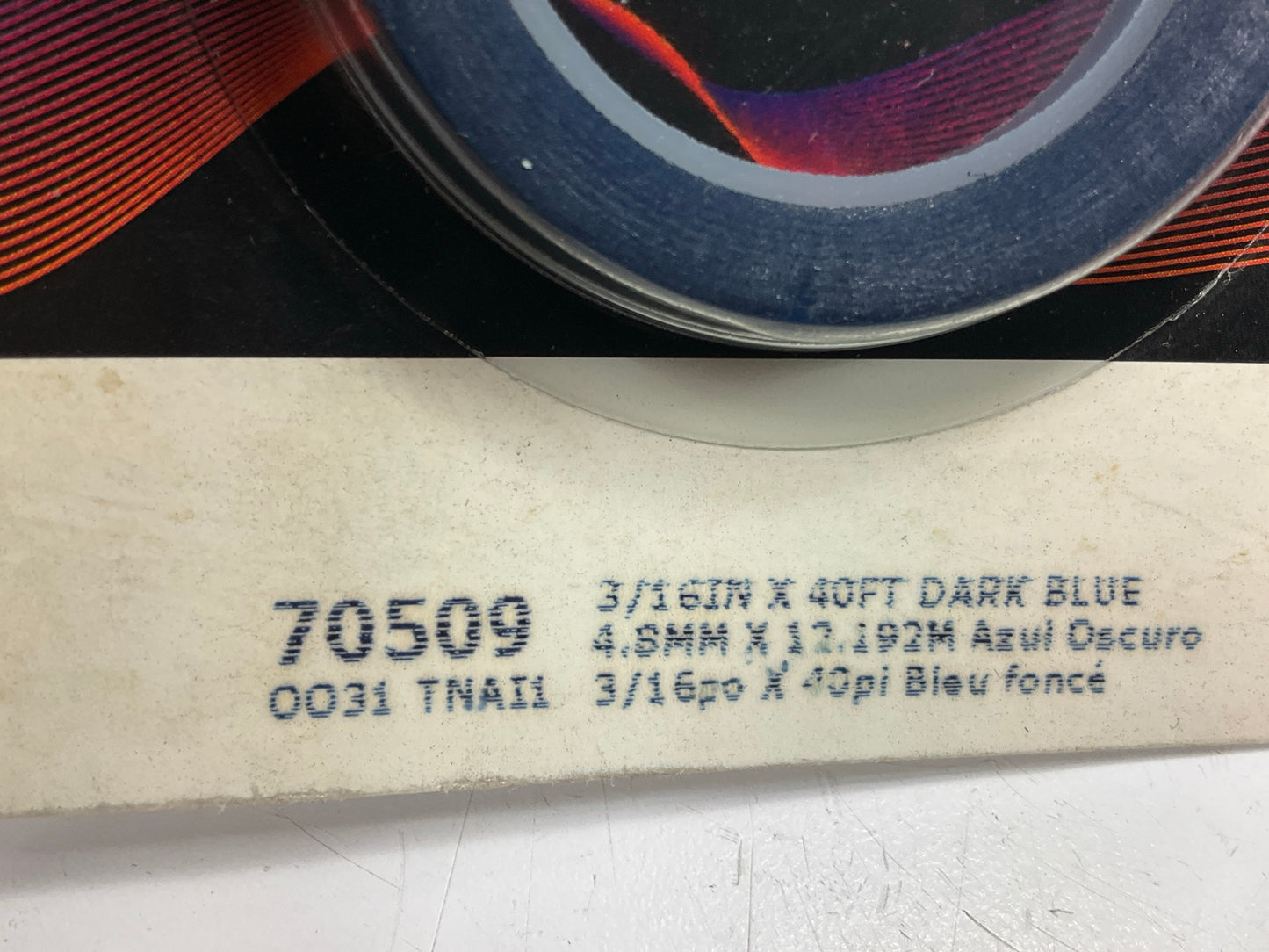 3M Scotchcal Pinstripe Striping Tape, Dark Blue, 3/16'' X 40 Feet Long