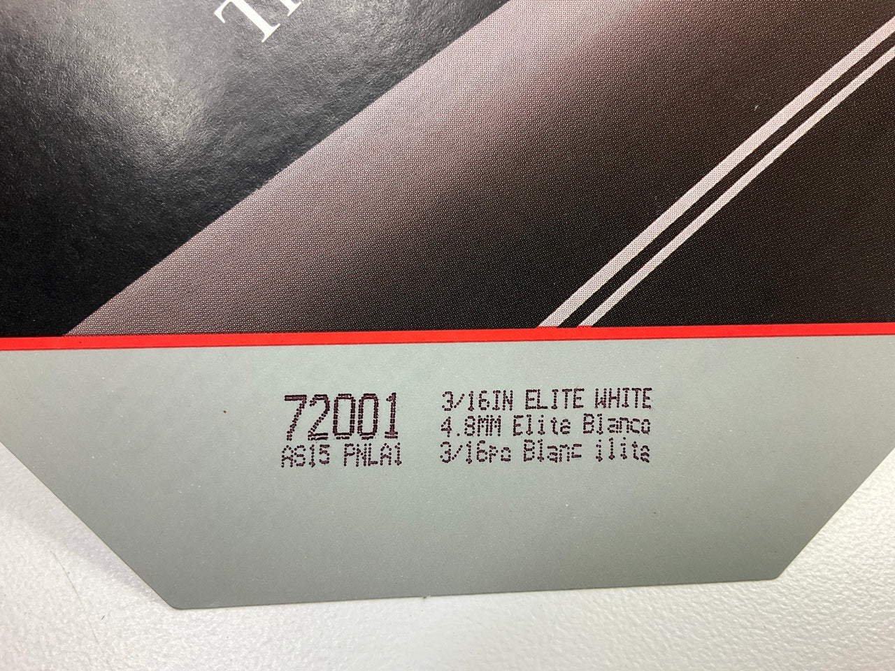 3M 72001 Scotchcal 150' X 3/16'' White Double Striping Automotive Stripe Tape