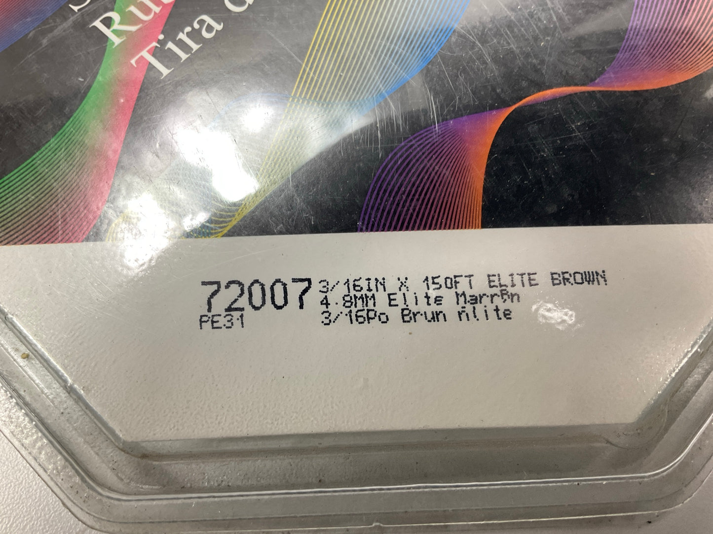 3M 72007 Pinstripe Striping Tape - 3/16'' X 150' Elite Brown.