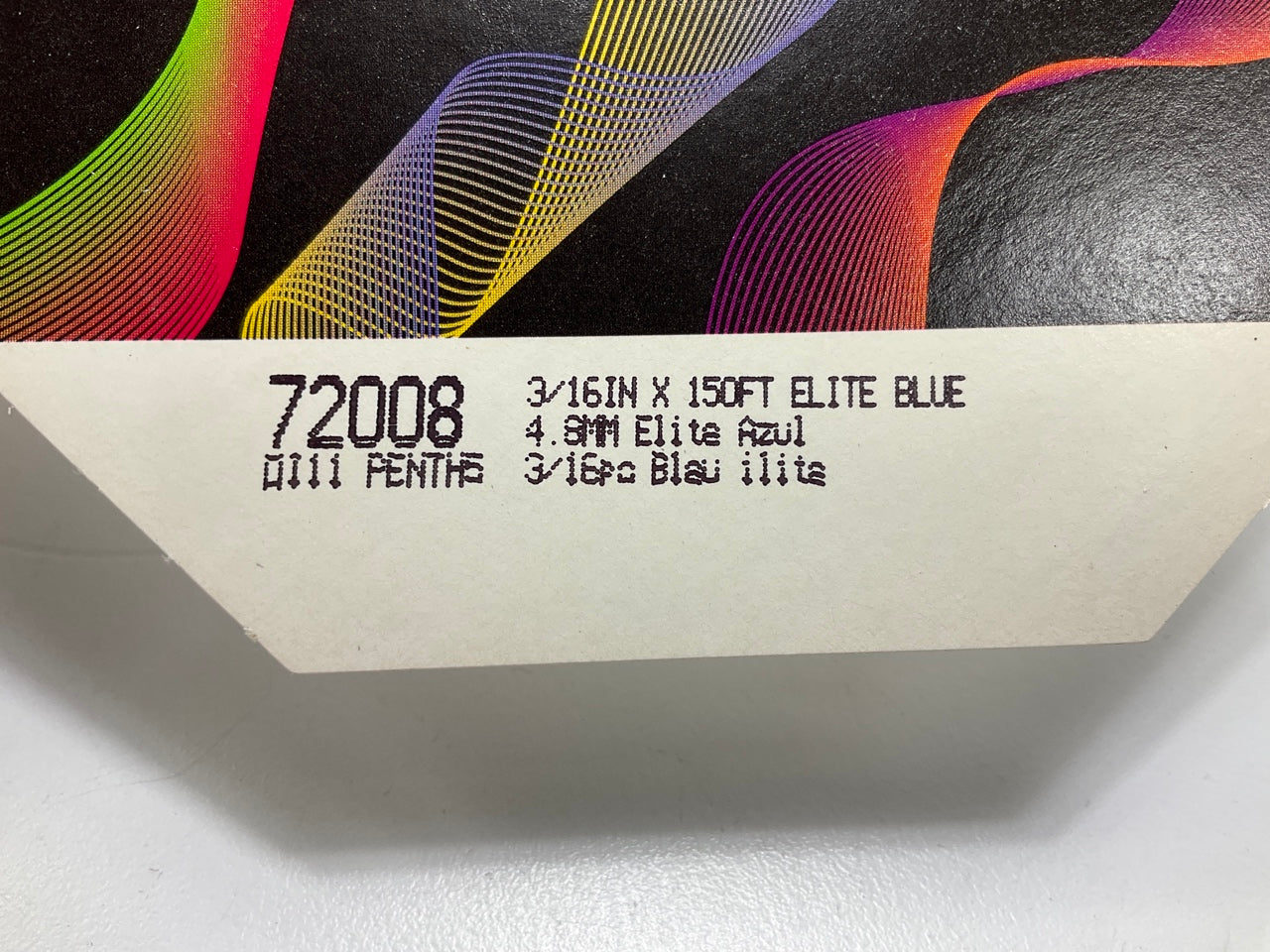 3M 72008 3/16 In X 150 FEET Double Stripe/Single Color Blue Striping Stripe Tape