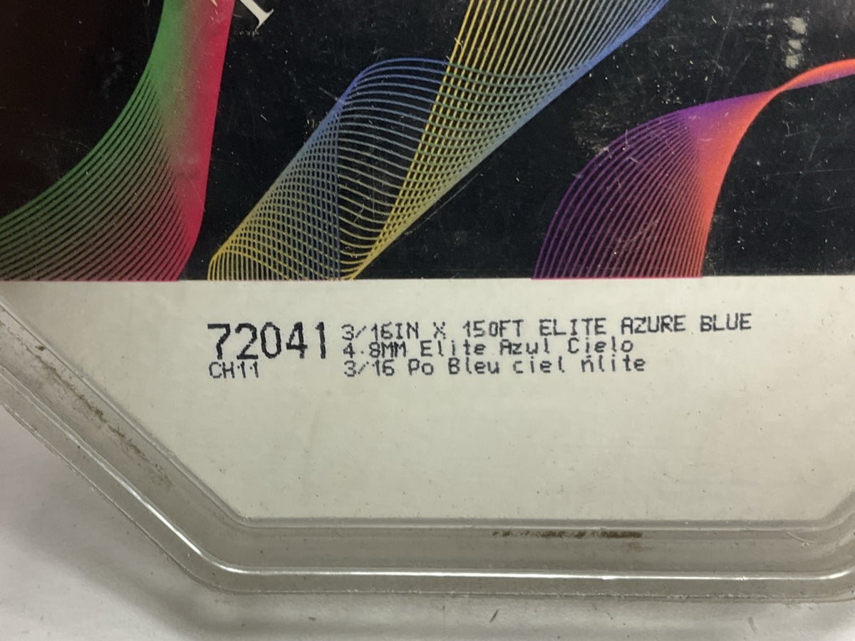 3M 72041 Pinstripe Striping Tape 3/16'' X 150' Elite Azure Blue Auto Stripe Tape
