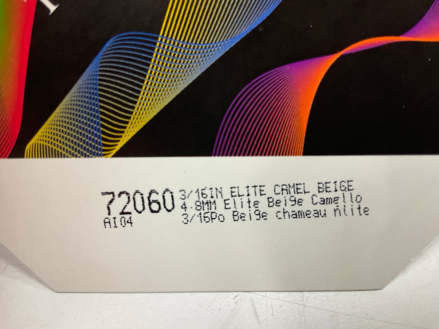 3M 72060 Pinstripe Striping Tape 3/16'' X 150' Elite Camel Beige, Double Stripe