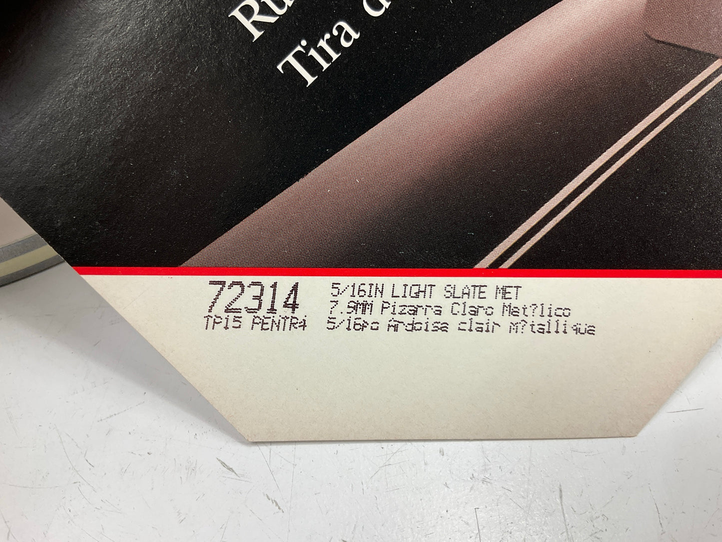 3M 72314 Pinstripe Striping Tape, Light Slate Metallic, 5/16'' X 150 Feet