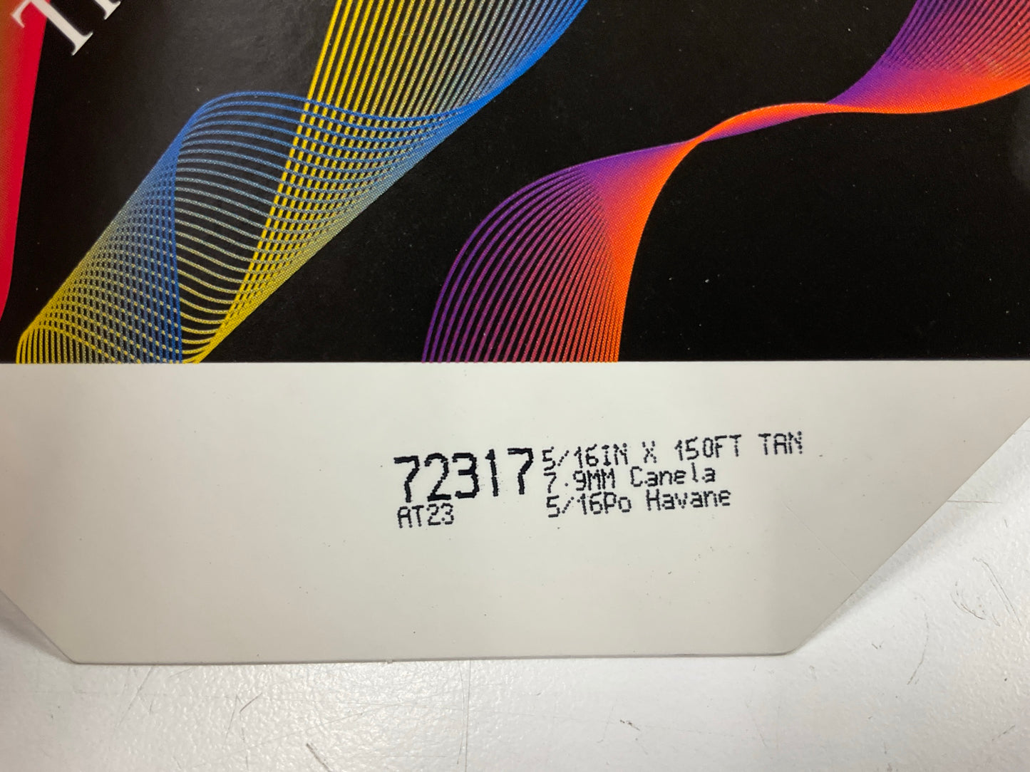 3M 72317 Scotchcal Striping Automotive Stripe Tape, 5/16'' X 150' Tan.