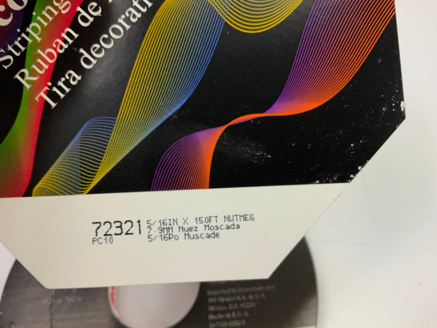 3M 72321 Pinstripe Automotive Striping Stripe Tape - Nutmeg, 5/16'' X 150 Feet