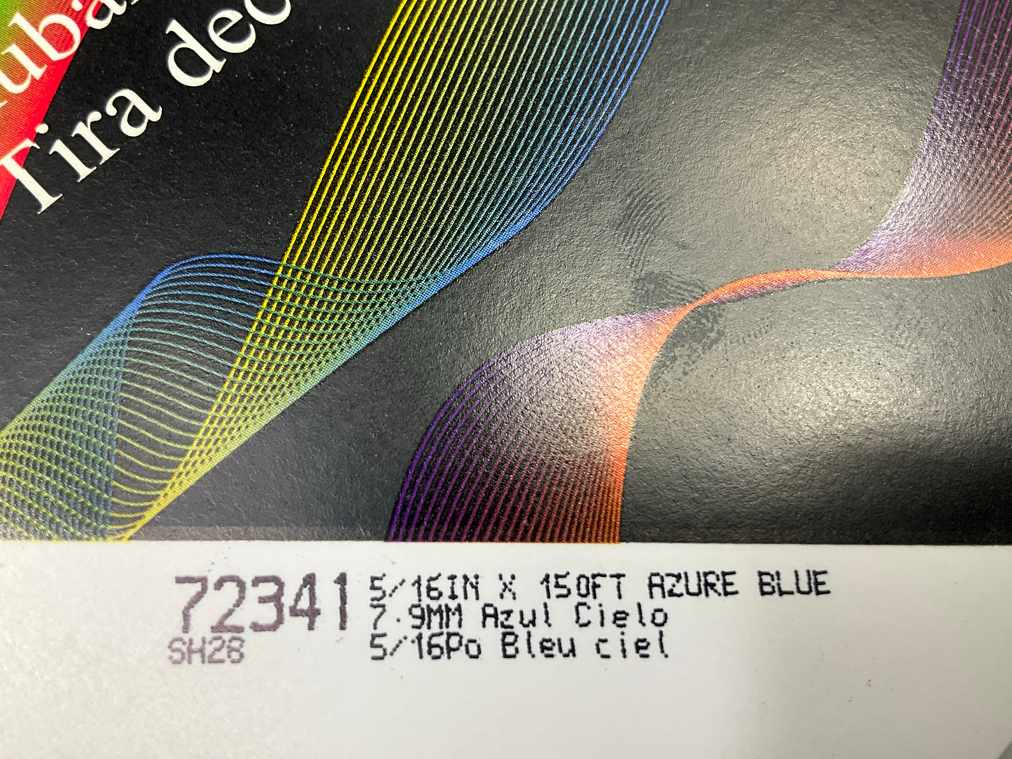 3M 72341 Pinstripe Auto Stripe Striping Tape, 5/16'' X 150 Feet, Azure Blue