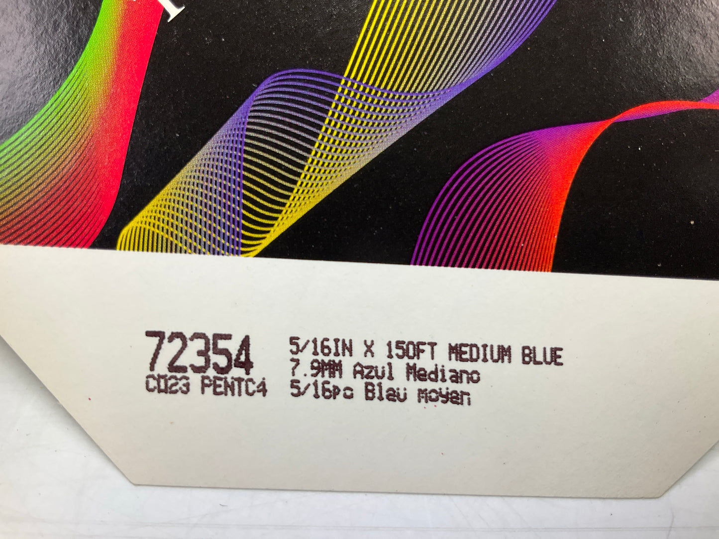 3M Scotchcal 72354 Medium Blue Striping Automotive Stripe Tape - 5/16'' X 150'