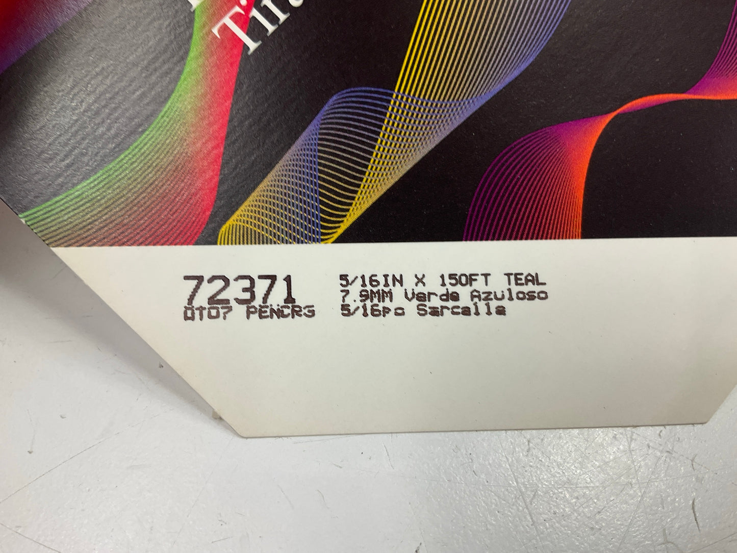 3M 72371 Scotchcal Striping Automotive Stripe Tape - 3/16'' X 150', Teal