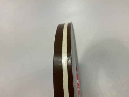 3M 72407 Pinstripe Striping Tape, 1/2'' X 150 Feet, Brown