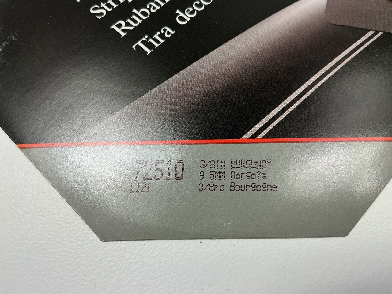 3M 72510 Scotchcal Striping Auto Stripe Tape, Burgundy, 3/8 In X 150 Feet