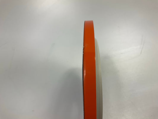 3M 72668 Pinstripe Striping Stripe Tape, Bright Orange, 1/4'' Wide X 150' Long
