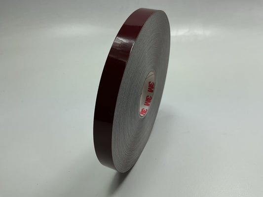3M 72710 Pinstripe Auto Stripe Striping Tape, 1/2''X 150 Feet, BURGUNDY
