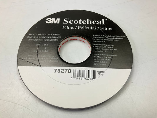3M 73270 Pinstripe Striping Tape, Brown Metallic, 1/4 In X 150 Feet