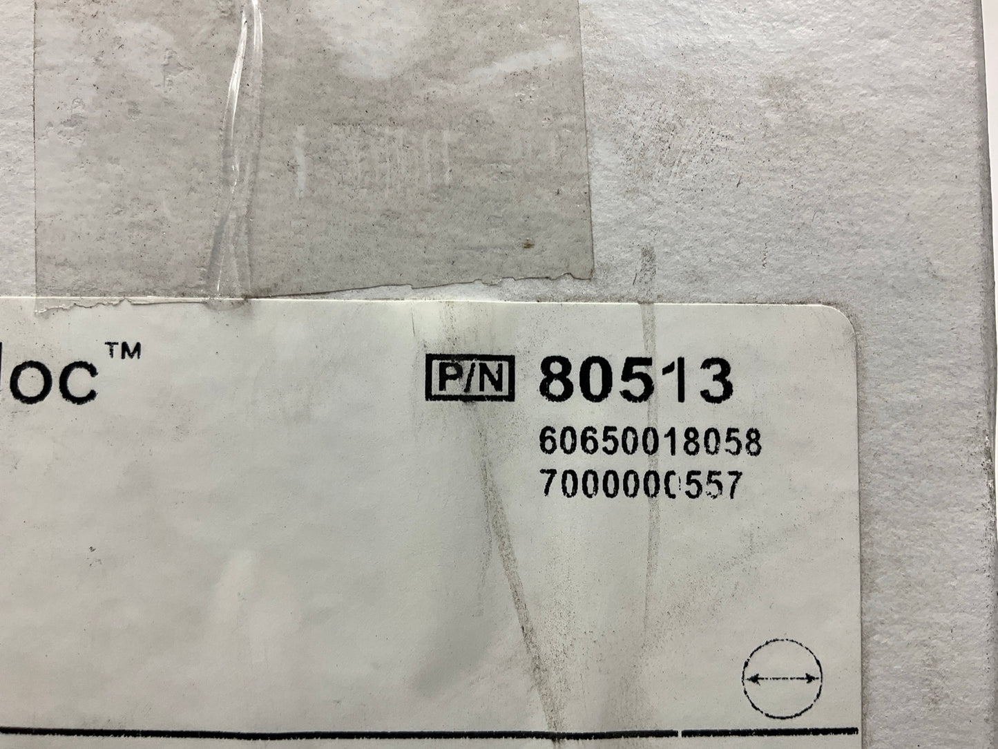 3M 80513 3'' P120 Grit Fine Grade Roloc Abrasive Disc - Box Of 50 Discs