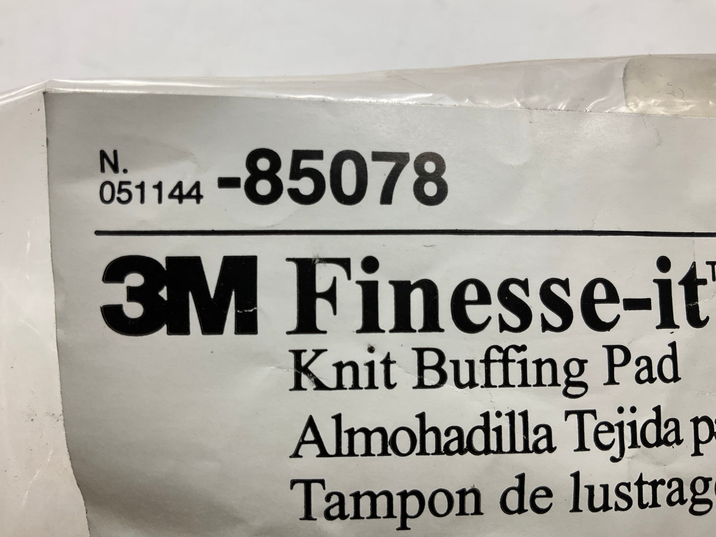 10 Pack - 3M 85078 3'' Finesse-it Knit Buffing Pad For Pro Auto Detail Work