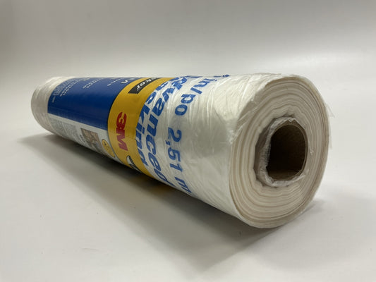 3M 90040 Hand-Masker Advanced Masking Film, 99'' W X 90 Feet L, 0.35 Mil Thick