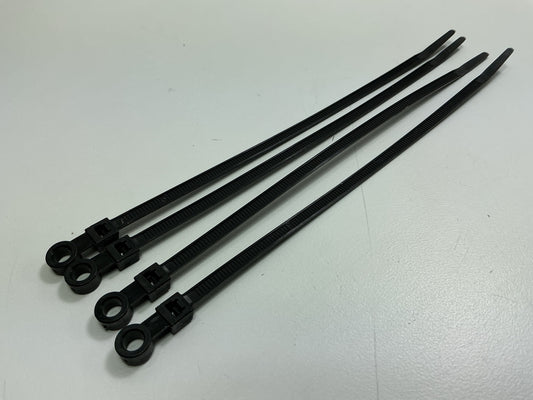 3M CT8BK50S-C Screw Mount 8'' Long, 50 Lb Cable Ties, 100 / Pack