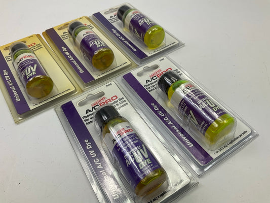5 / PACK - AC Pro 376CS Car Air Conditioner Leak Detector UV Dye, 1 Oz Bottle