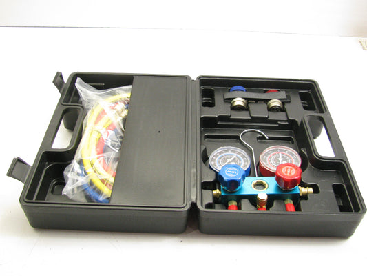 Ac Pro Interdynamics 429 Professional A/C Manifold Gauge And Hose Set