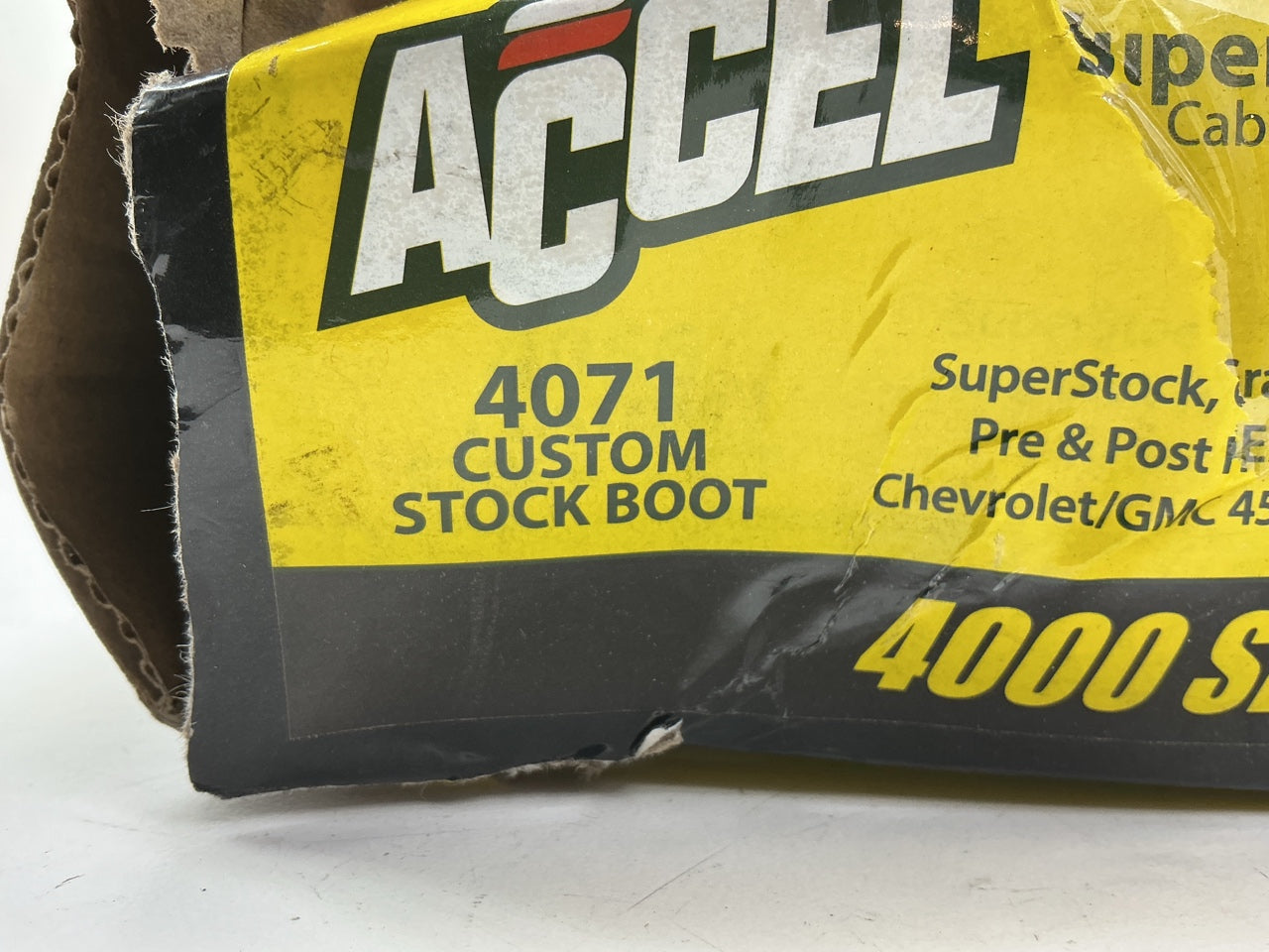 ACCEL 4071 Spark Plug Wire Set - Super Stock Graphite Core 8mm - Yellow