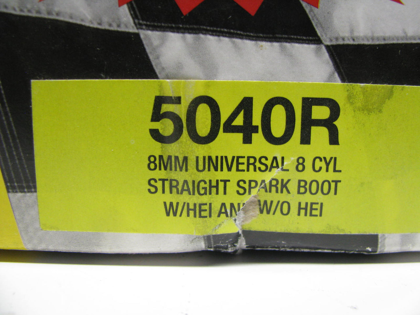 Accel 5040R Universal Fit Super Stock Ignition Spark Plug Wire Set - 8mm Red