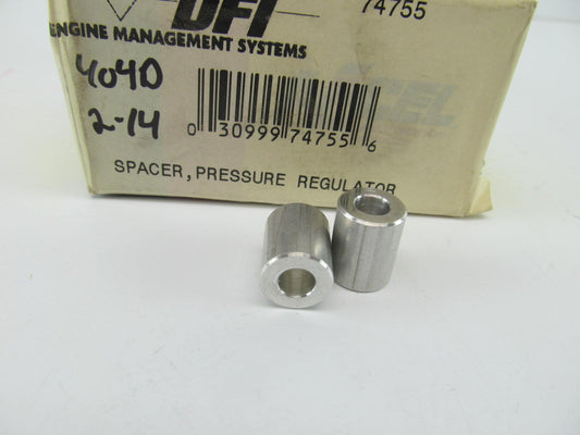 Accel 74755 Billet Aluminum Fuel Pressure Regulator Spacers, Rail Mount Style
