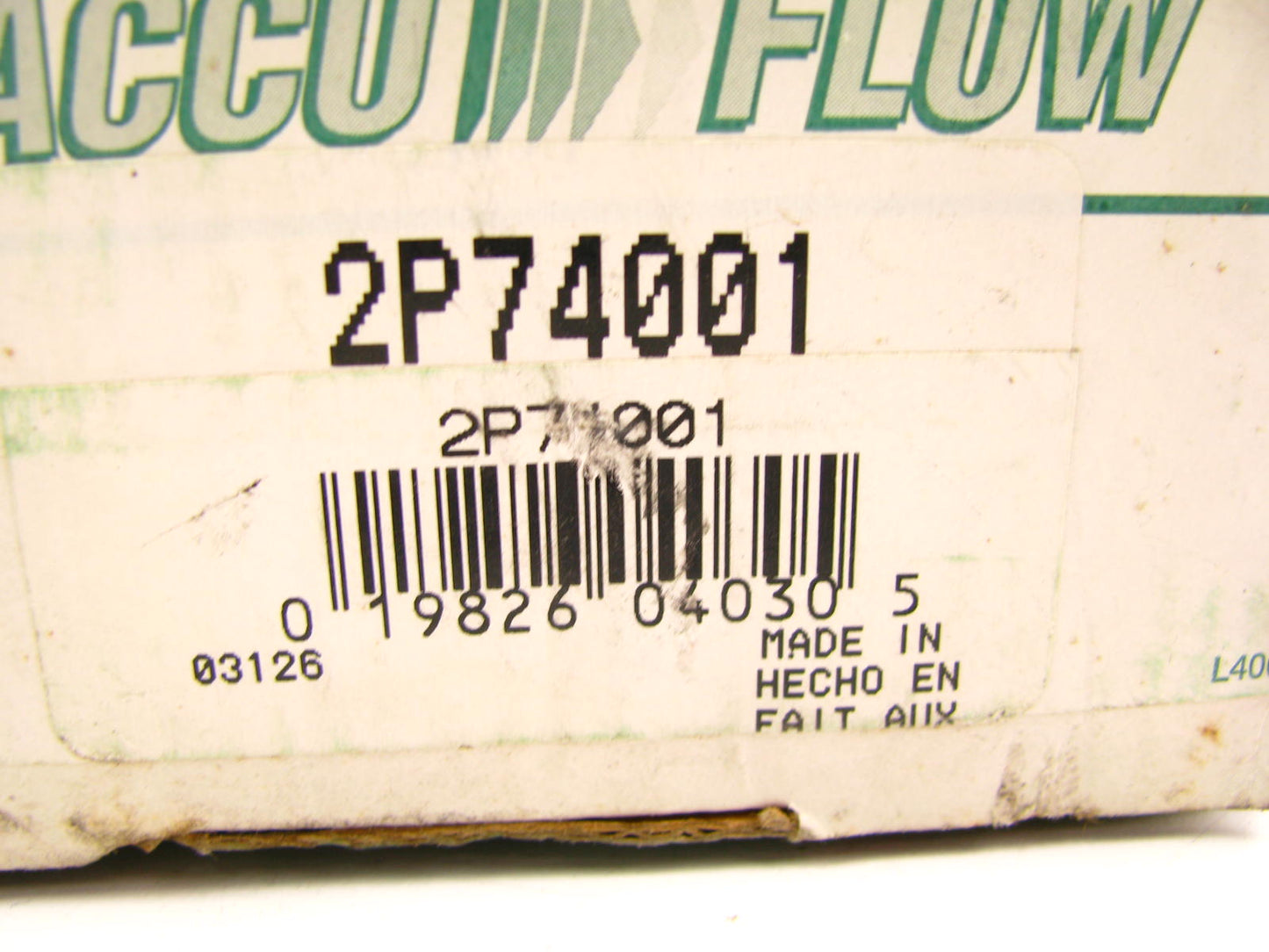 Accuflow 2P74001 Diesel 20GPH In-Line Fuel Pump