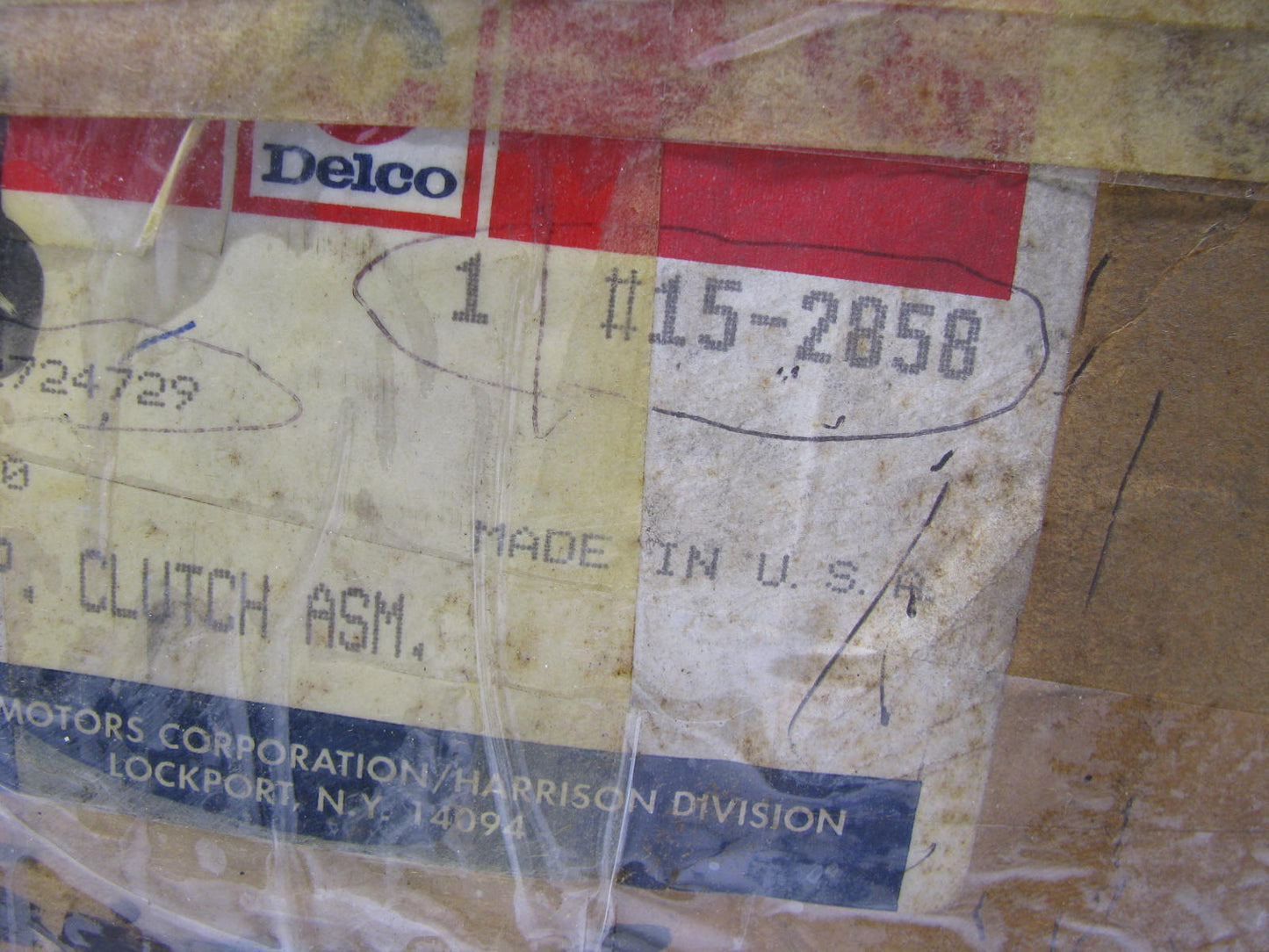 Genuine Acdelco 15-2858 A/C Compressor For Various 87-92 S10, S15, Astro,