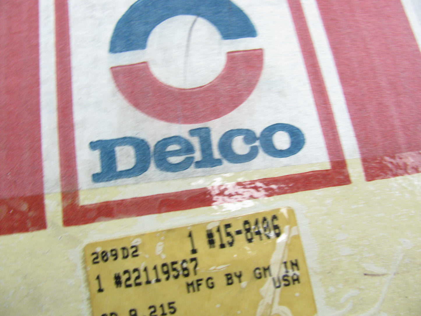 New Old Stock Genuine OE GM 22119567 Acdelco 15-8406 Blower Motor Without Wheel