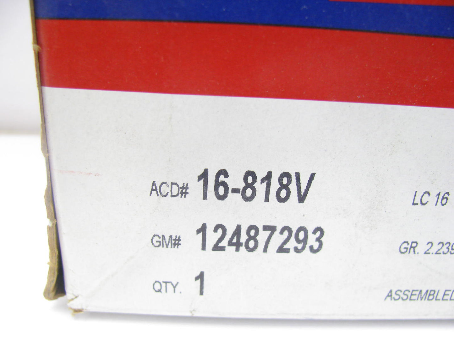 Acdelco 16-818V Ignition Spark Plug Wire Set for 1998 Lincoln Continental 4.6L