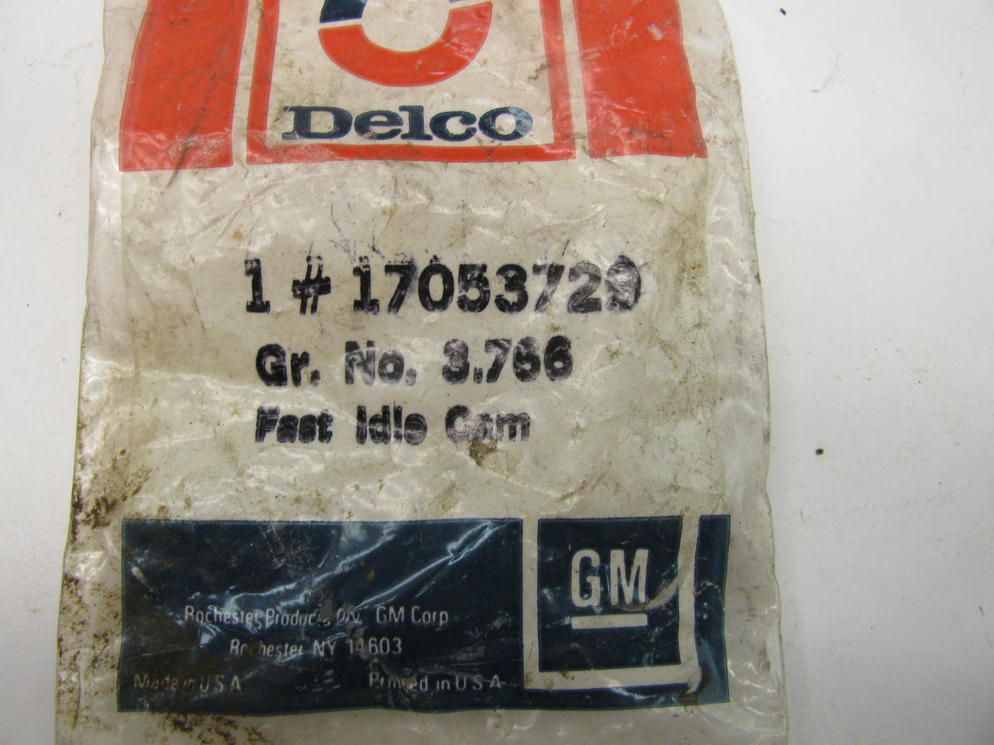 NOS OEM Delco Fast Idle Cam - 1978 Cadillac Rochester 4-BBL Carb 4MC Carburetor