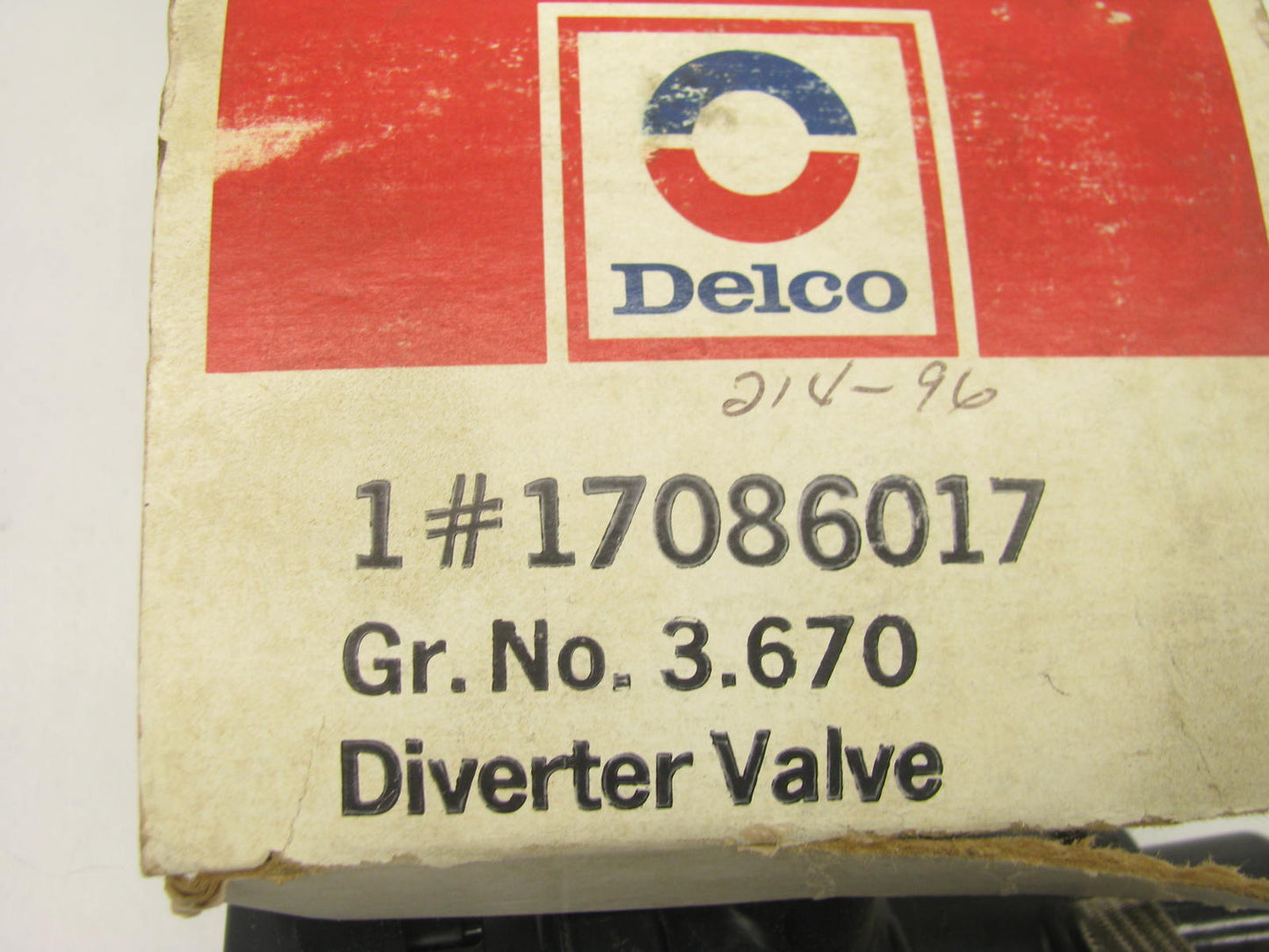 NEW OEM Acdelco 17086017 Secondary Air Injection Control Valve
