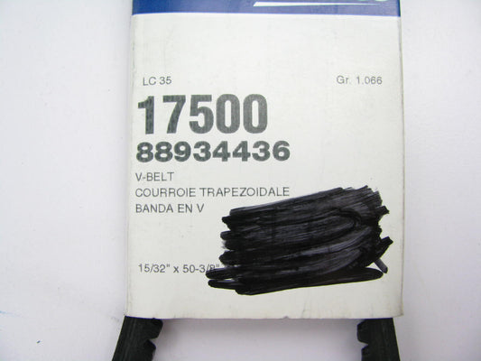 Acdelco 17500 Accessory Drive Belt - 0.53'' X 50.0'' - 36 Degree