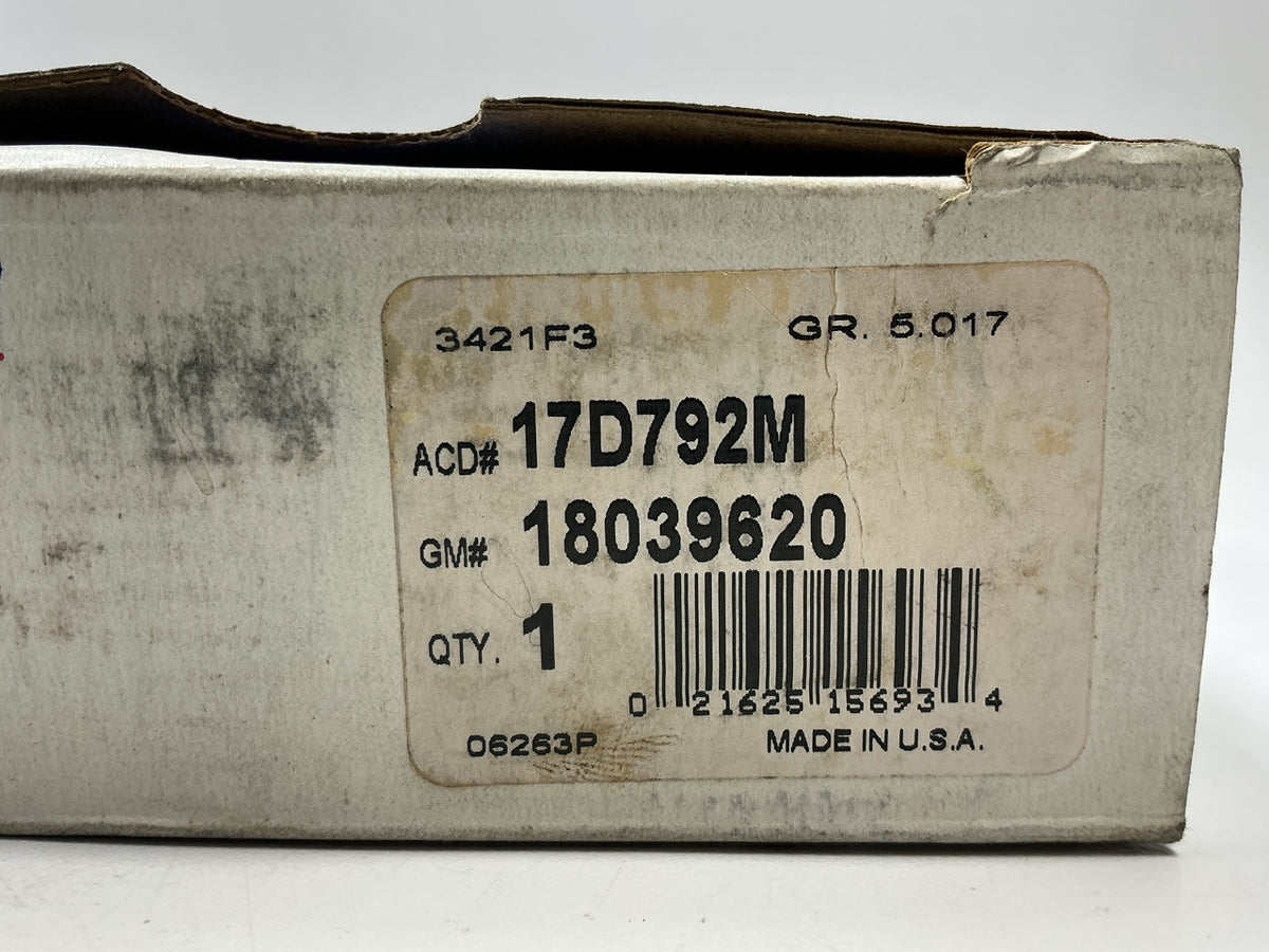 MISSING ABUTMENT CLIP Acdelco 17D792M Rear Brake Pads