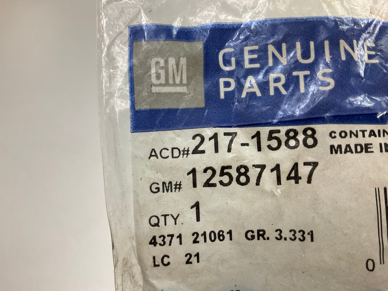 Acdelco 217-1588 Fuel Injector O-Ring Seal Kit