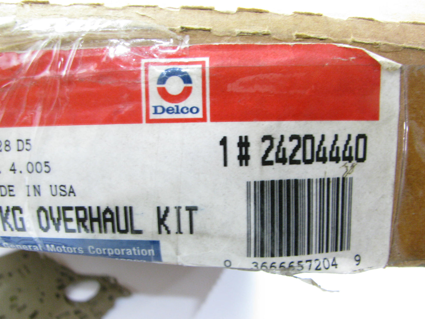 NOS OEM GM 24204440 Transmission Rebuild Kit For 1985-1990 HMMWV Hummer H1 CUCV