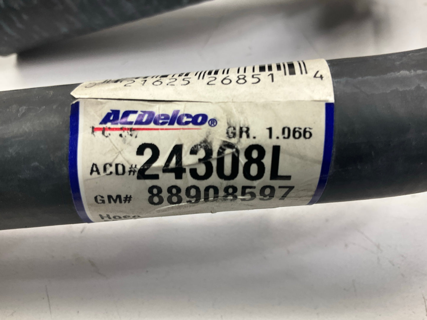 Acdelco 24308L Radiator Lower Coolant Hose OEM GM 88908597