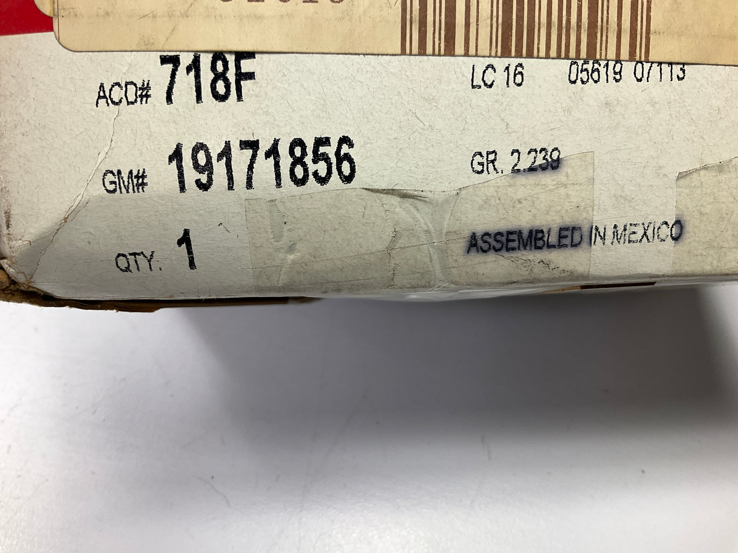 Acdelco 718F Ignition Spark Plug Wire Set - 1994-1995 Chevy LT1 5.7L V8