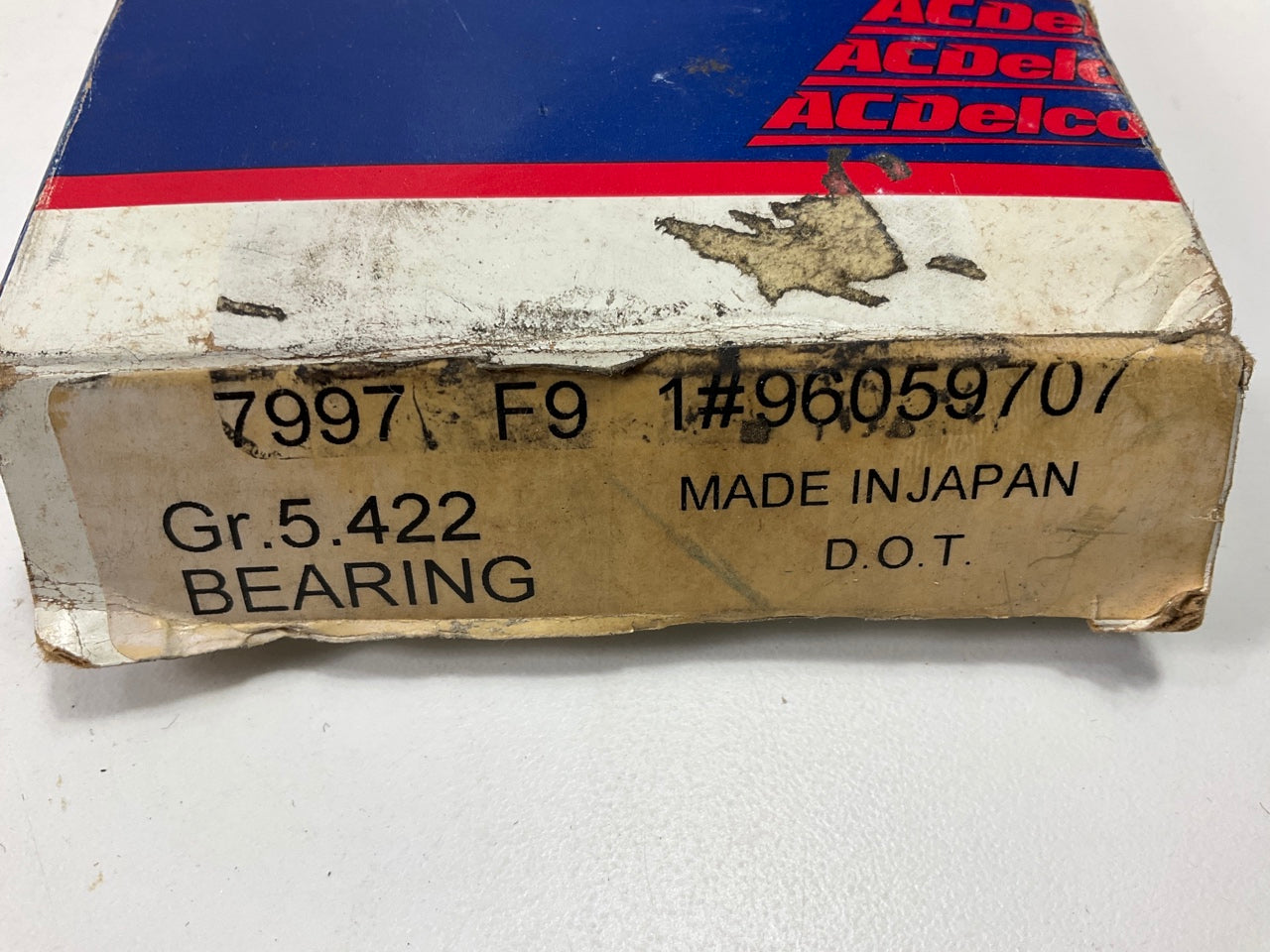 NEW OEM Acdelco 96059707 Rear Wheel Bearing For 1989-1995 Geo Tracker