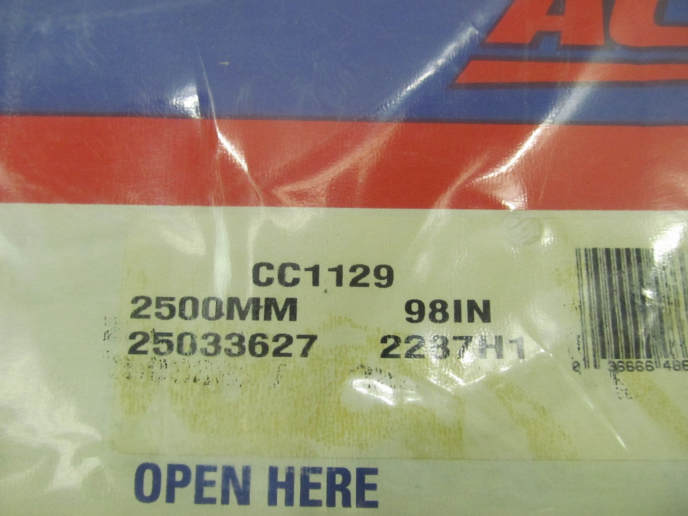 AC Delco CC1129 GM 25033627 Speedometer Cable - 1985-1986 Chevy GMC Truck 99.5''