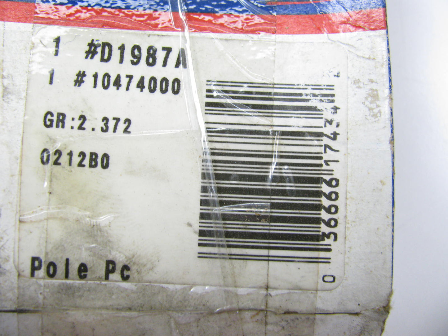 Distributor Pole Piece Assembly-Pick-Up Pole Piece ACDelco D1987A