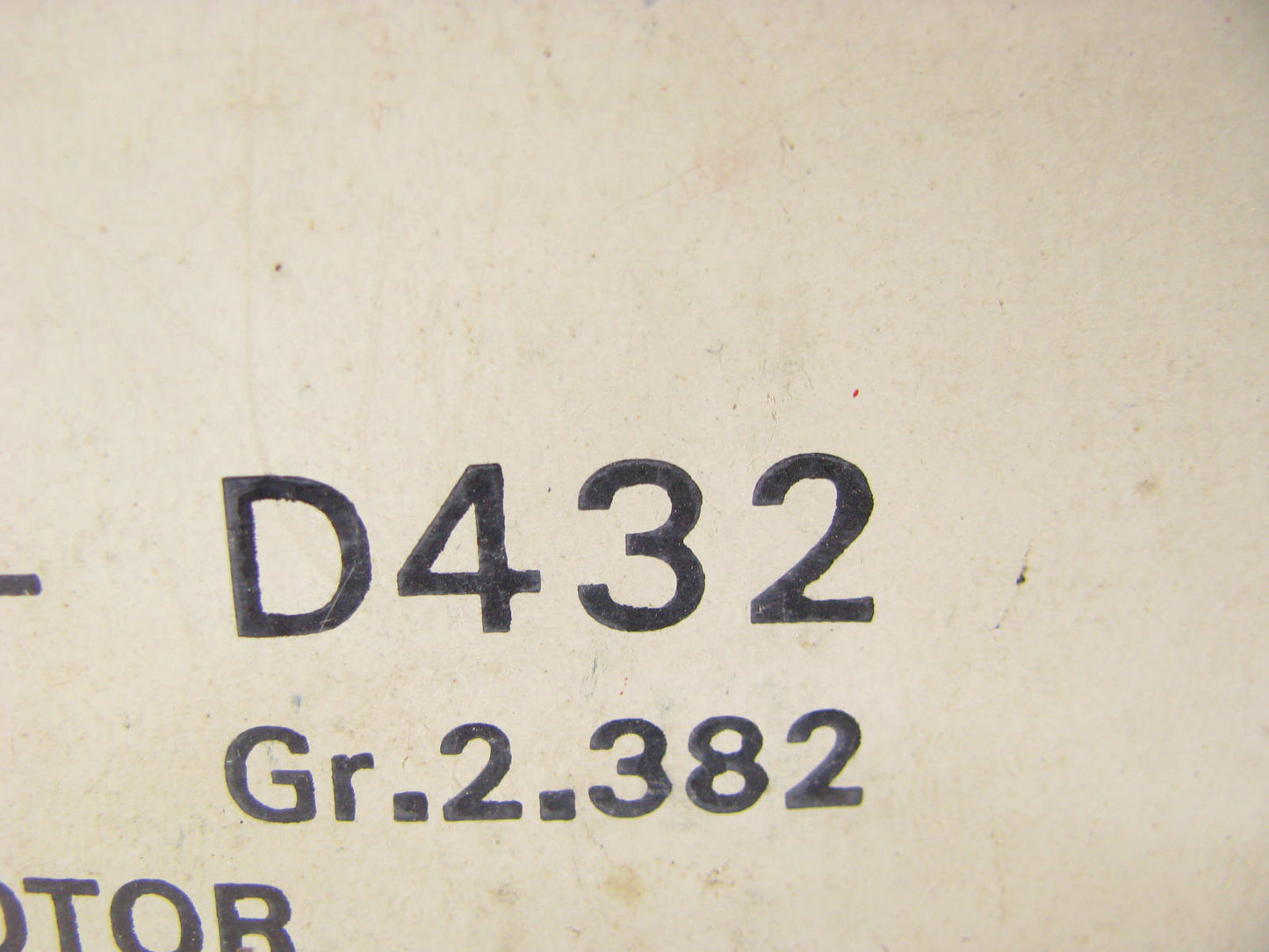 NEW GENUINE Distributor Rotor Delco Remy D432 GM Original Equipment # 1893669