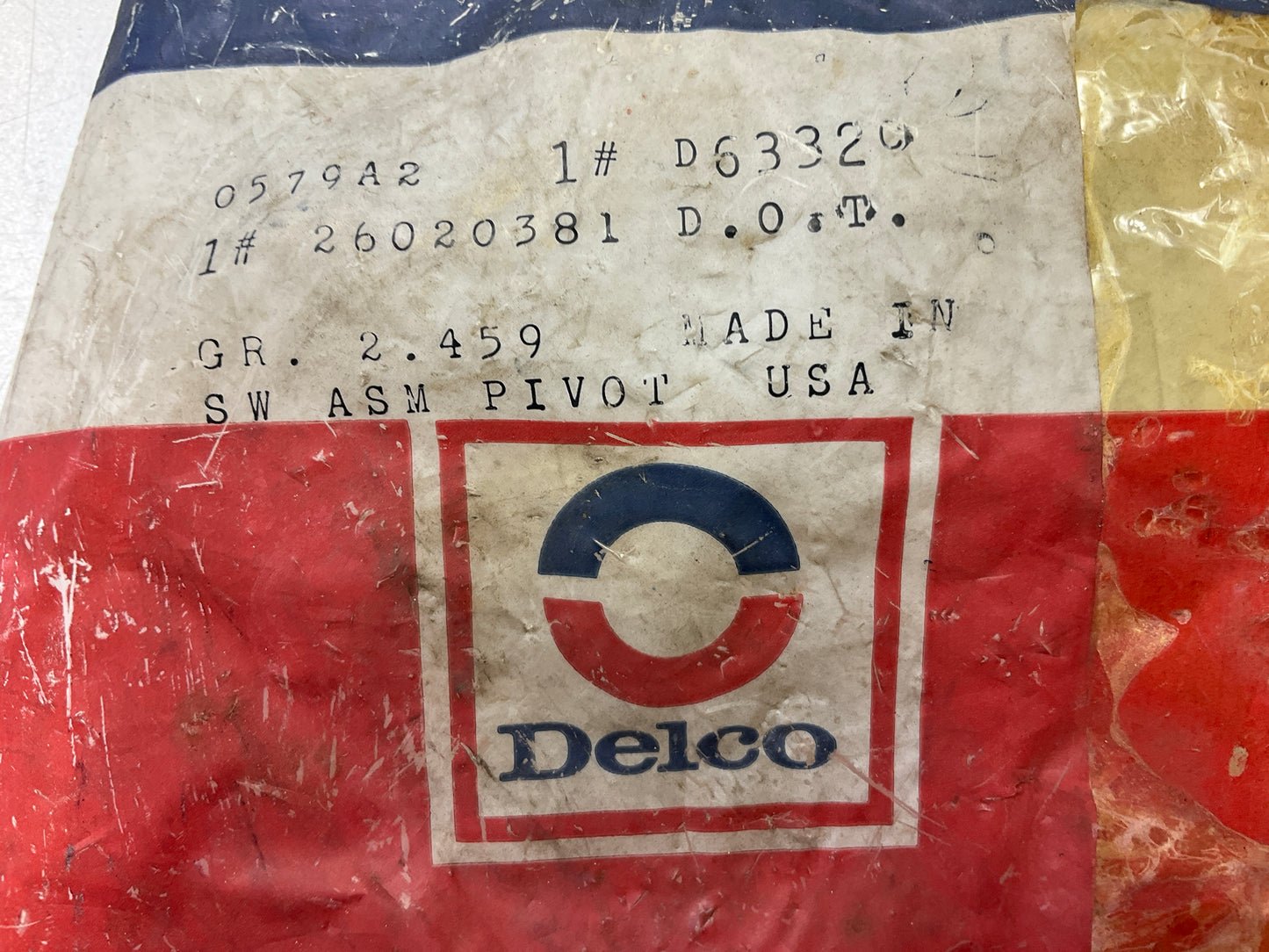 Acdelco D6332C Steering Column Windshield Wiper Switch 1991-1993 Chevrolet P30