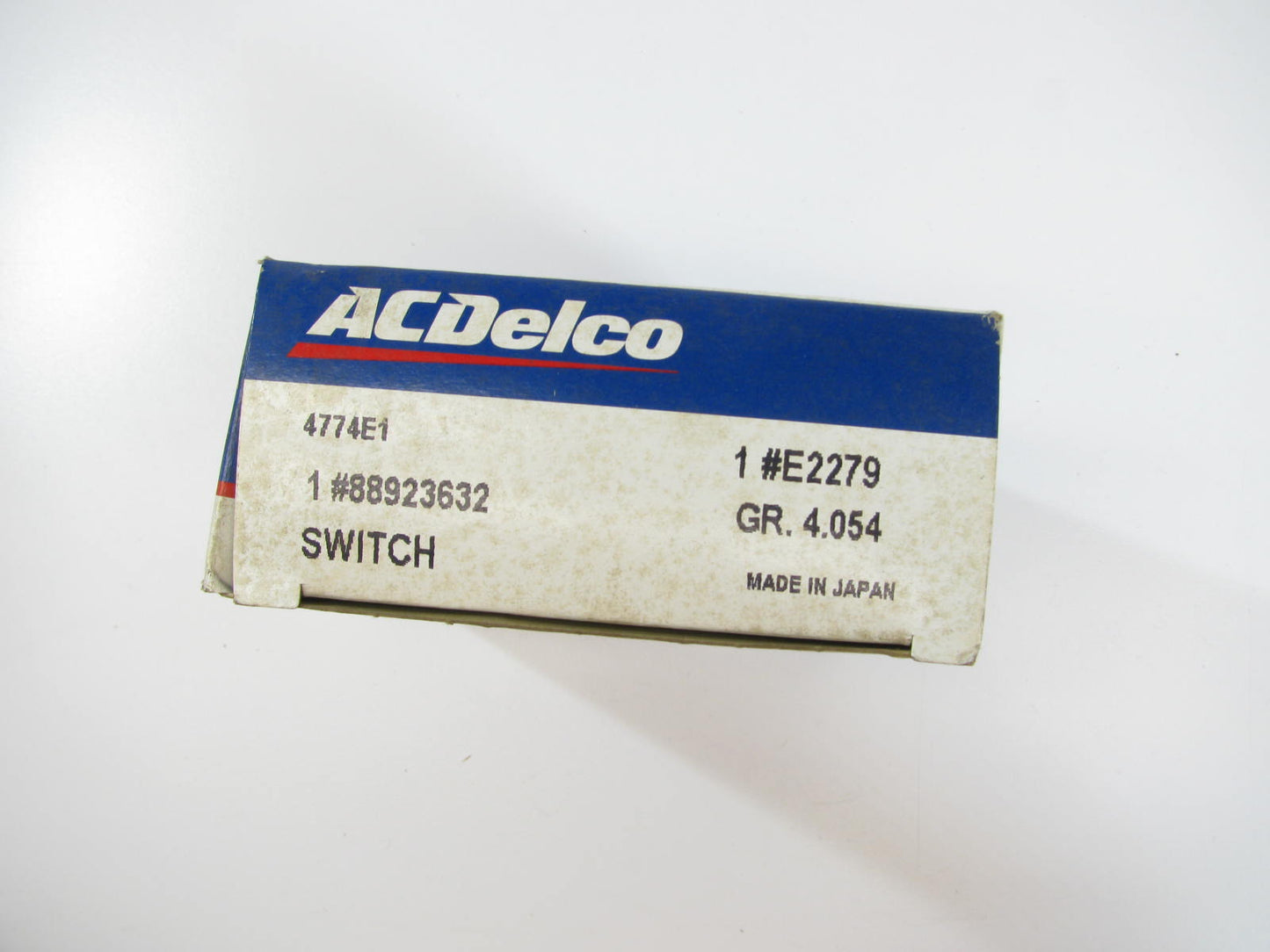 Acdelco E2279 Back Up Lamp Switch for 1982 Honda Accord