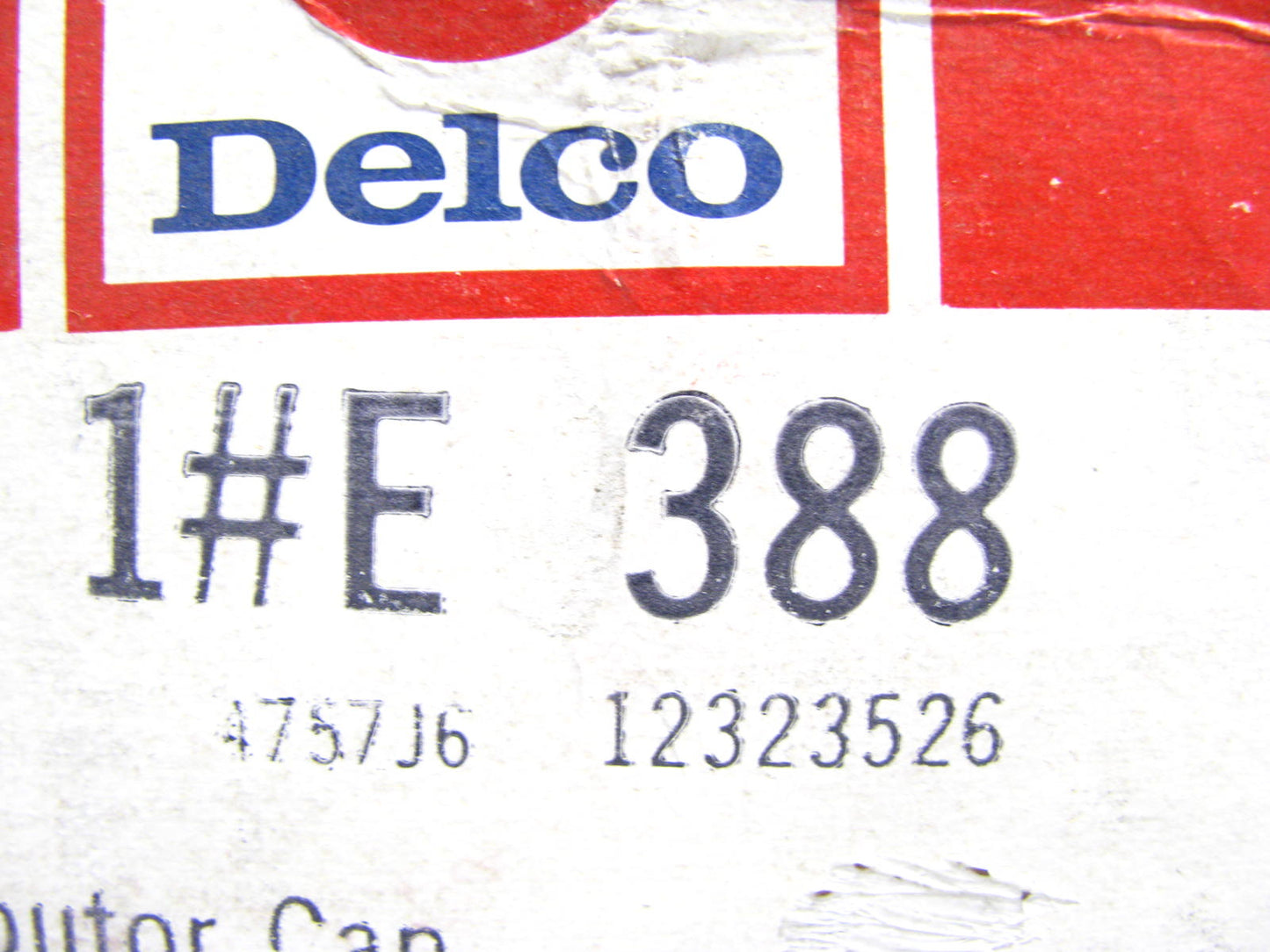 Acdelco E388 Ignition Distributor Cap For 1980-1984 Renault LeCar